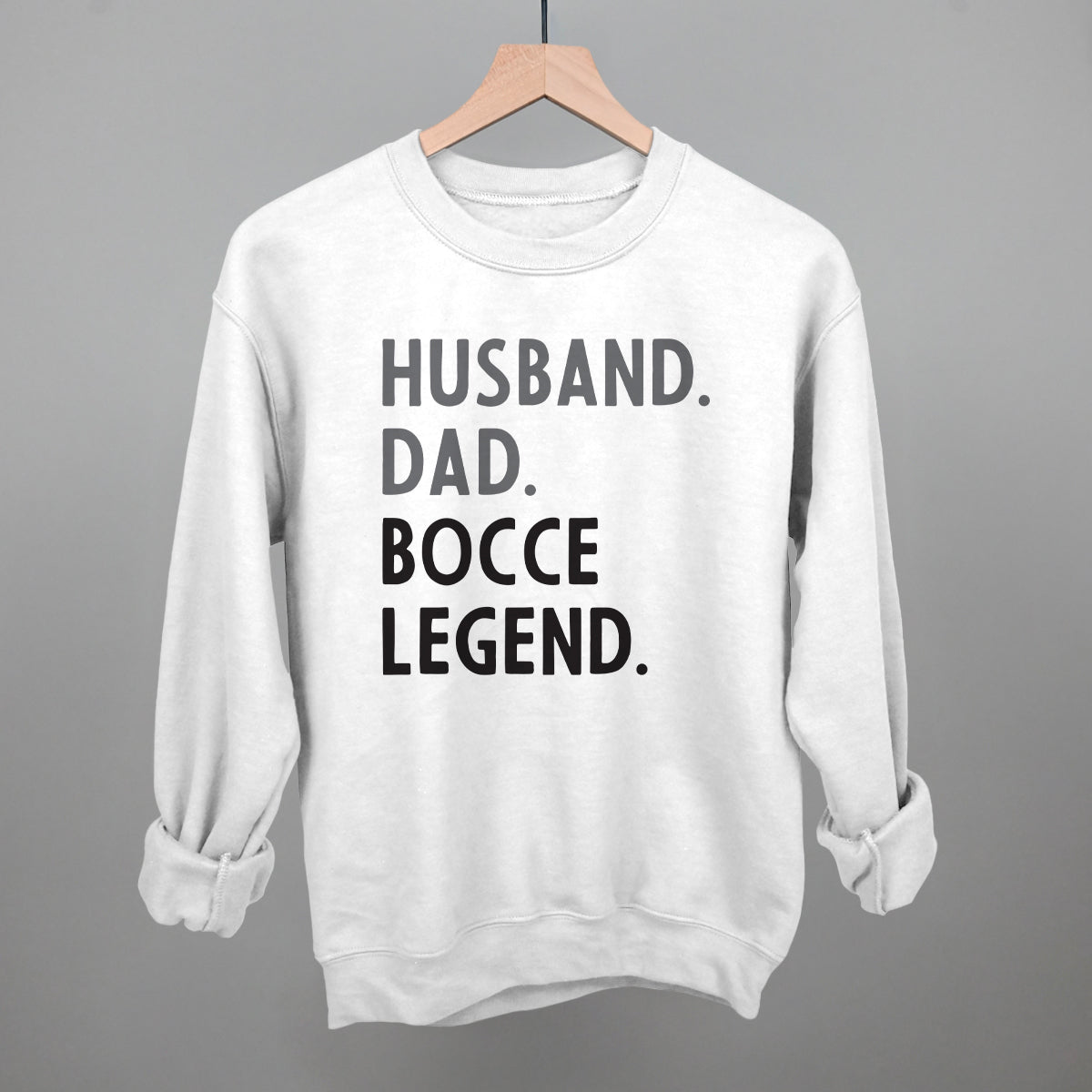 Husband Dad Bocce Legend