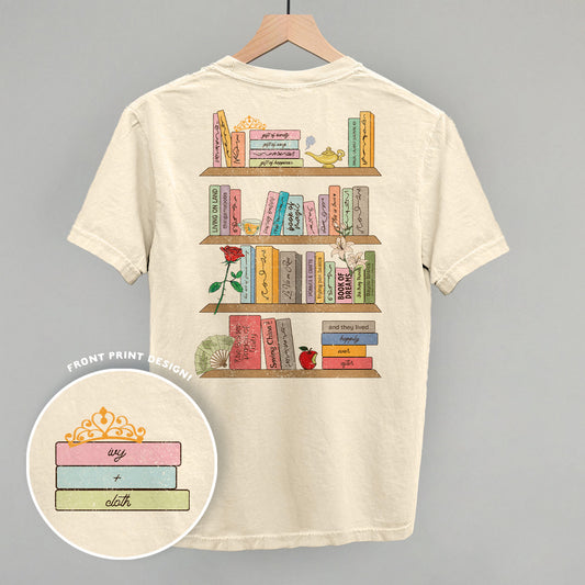 Princess Book Shelves (Back Print)