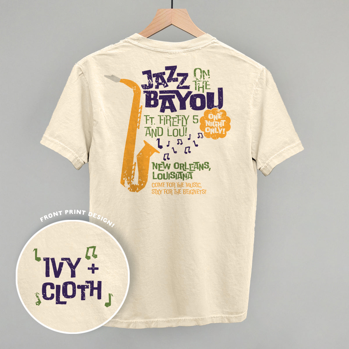 Jazz On The Bayou (Back Print)