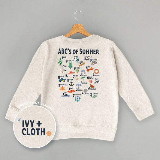 ABC's of Summer (Kids Back Print)