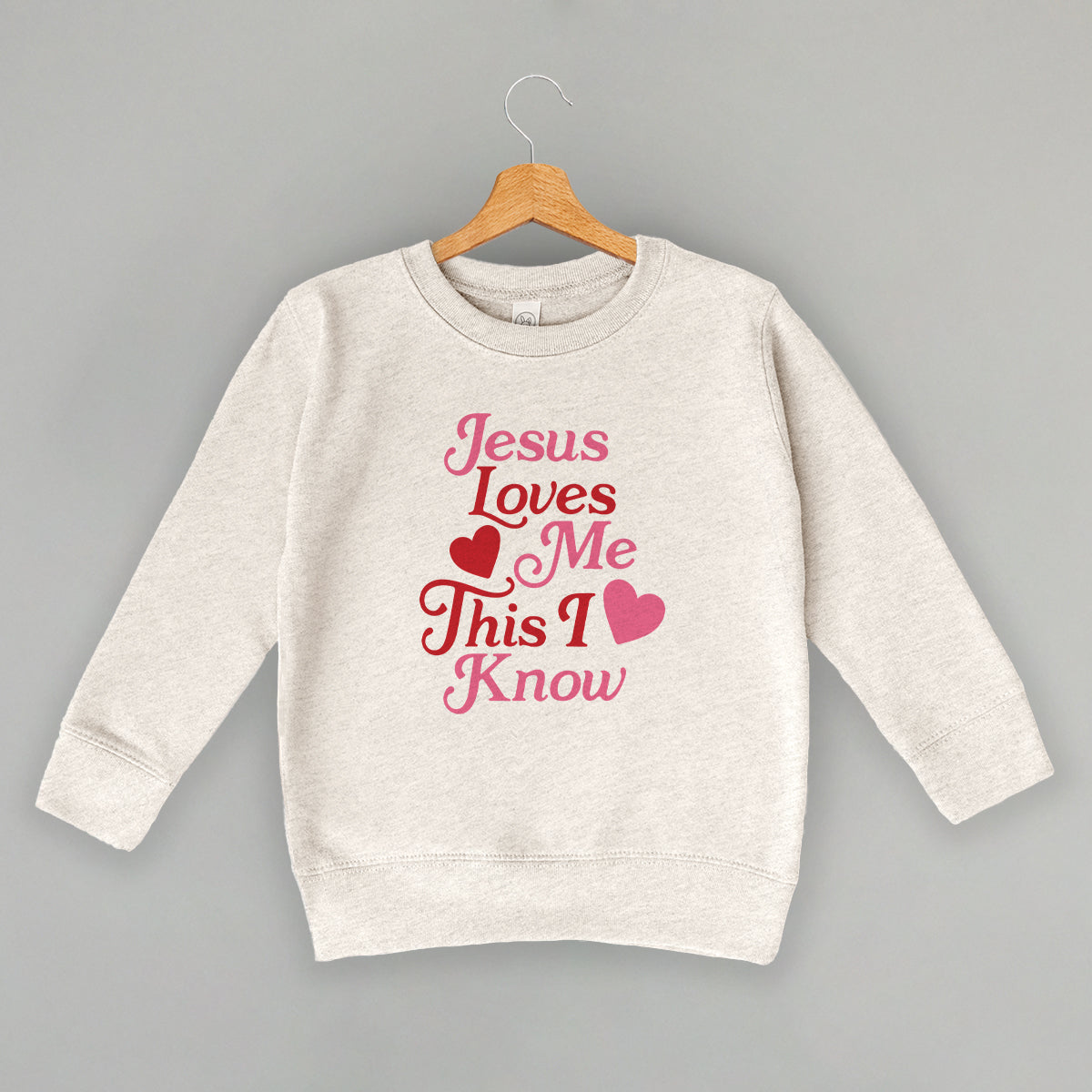 Jesus Loves Me This I Know Hearts (Kids)