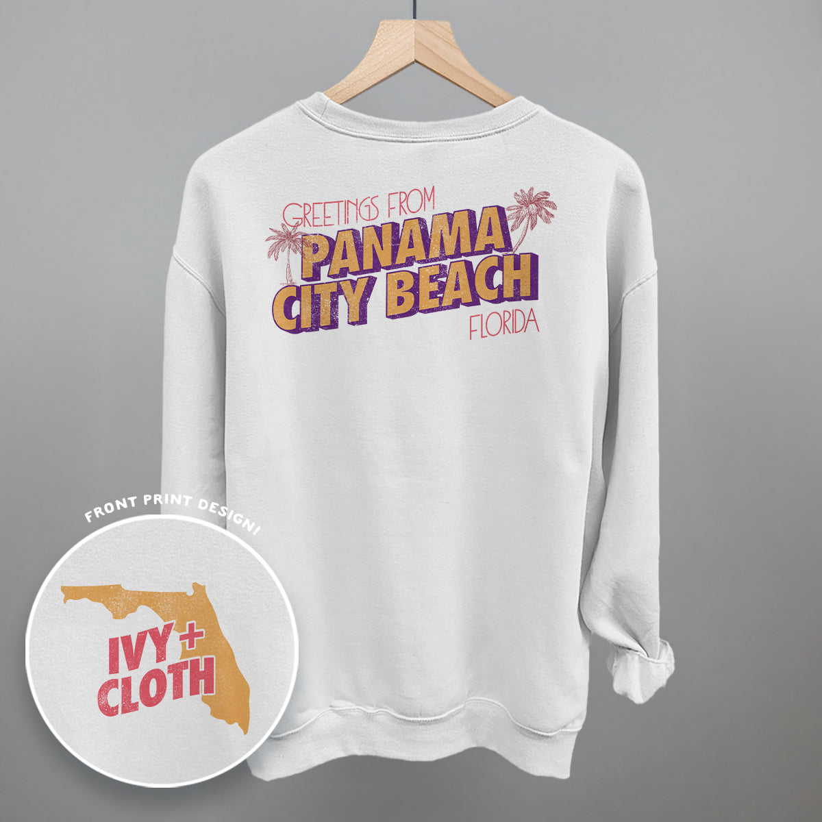 Greetings From Panama City Beach (Back Print)