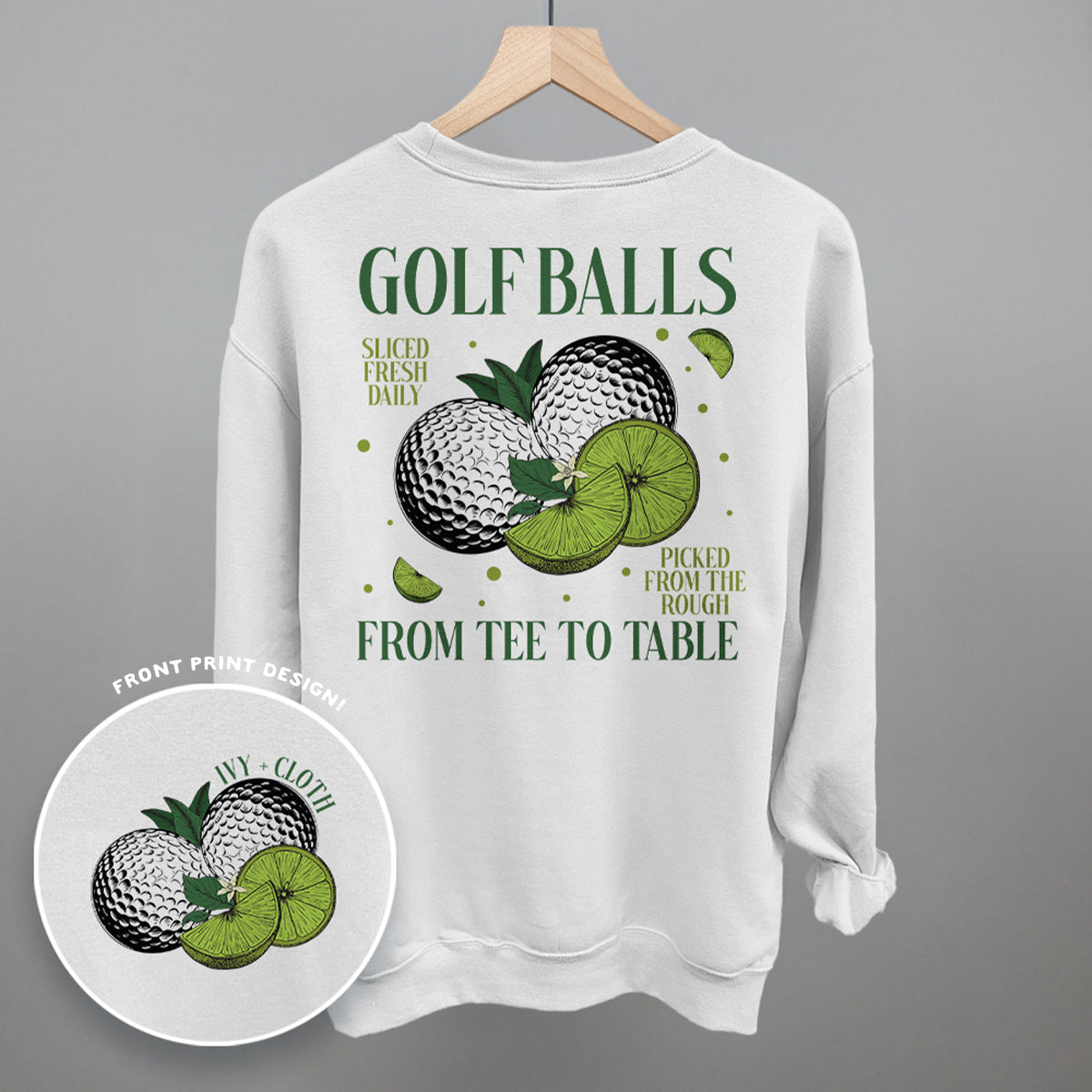 From Tee To Table (Back Print)