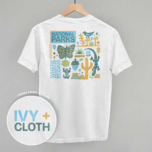 National Parks Doodles (Back Print)