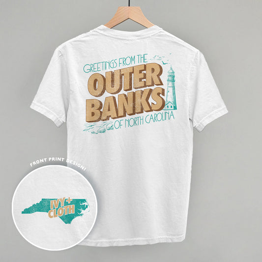Greetings From The Outer Banks (Back Print)