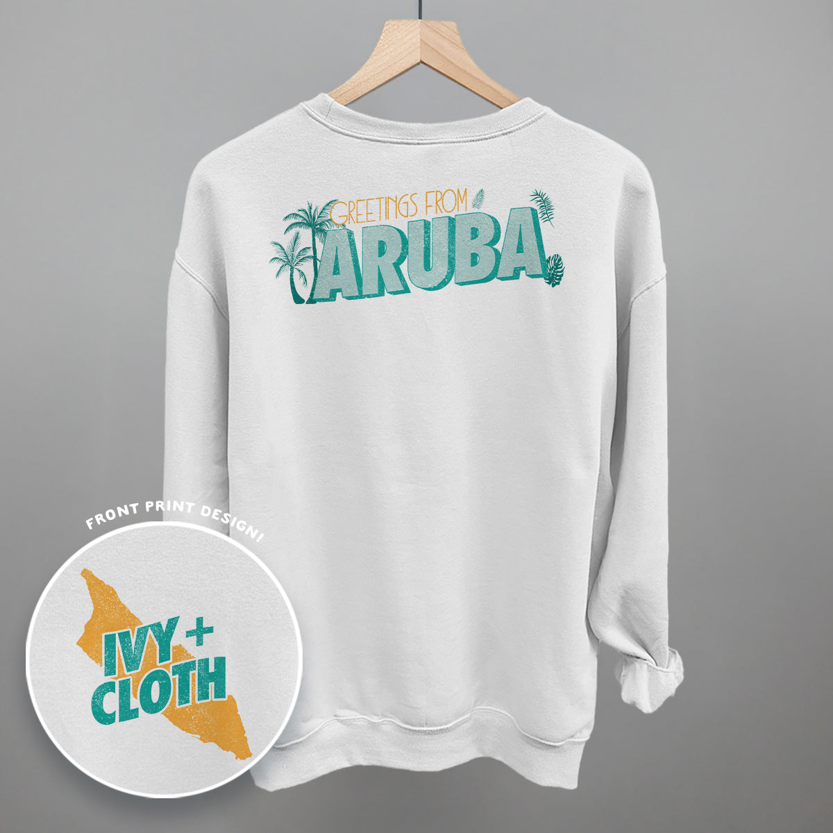 Greetings From Aruba (Back Print)