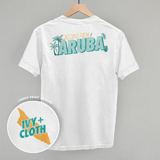 Greetings From Aruba (Back Print)