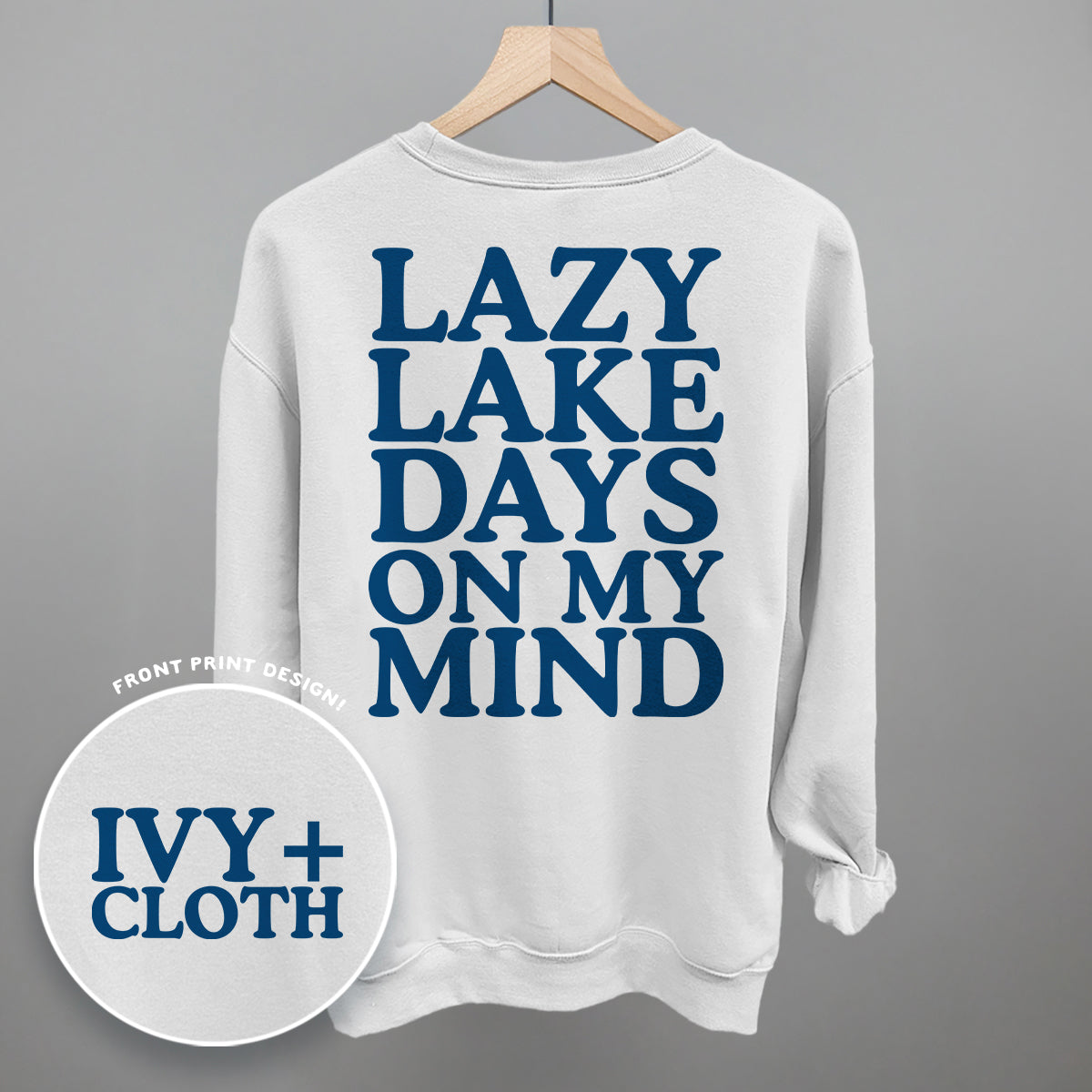 Lazy Lake Days (Back Print)