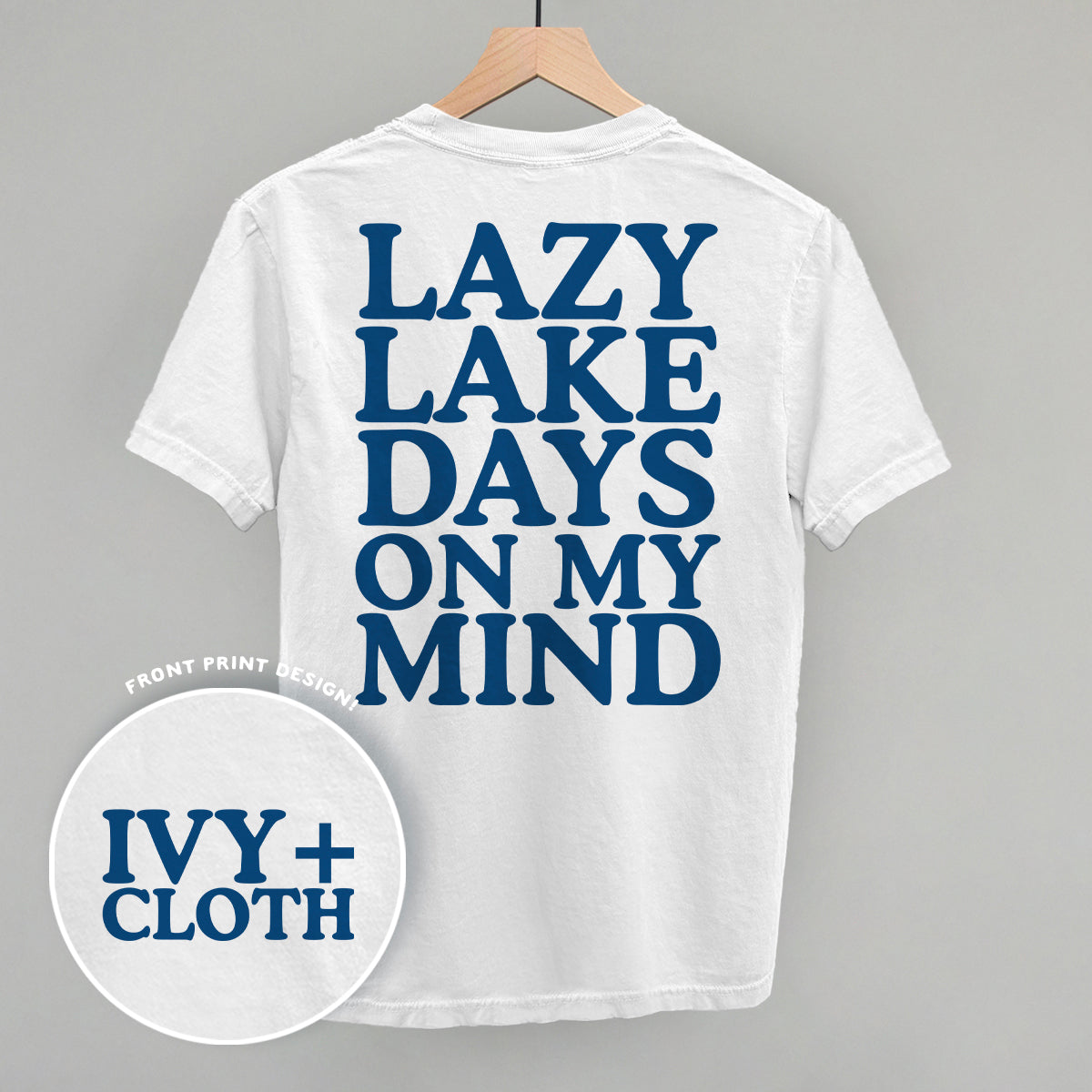 Lazy Lake Days (Back Print)