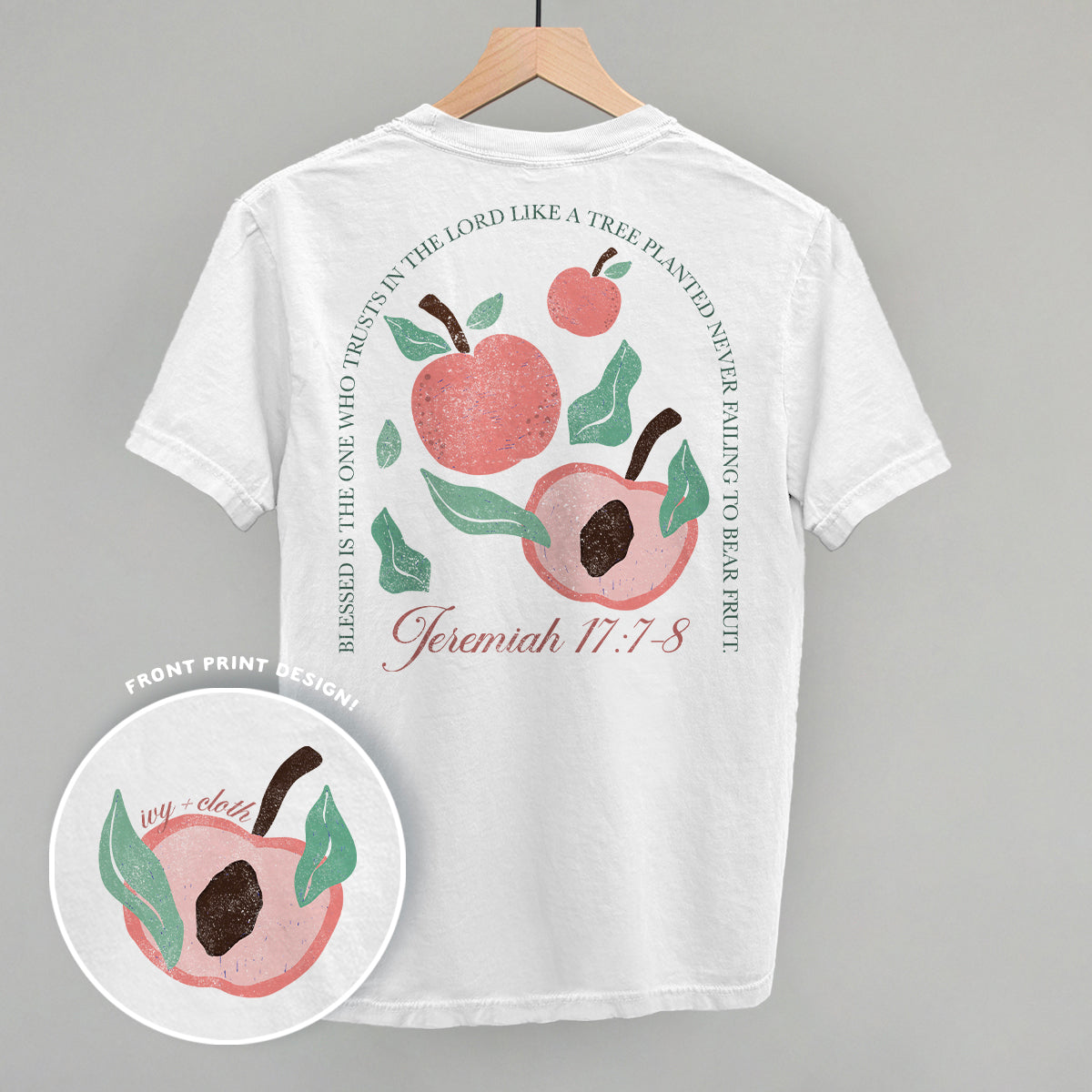 Trusts In The Lord Peaches (Back Print)