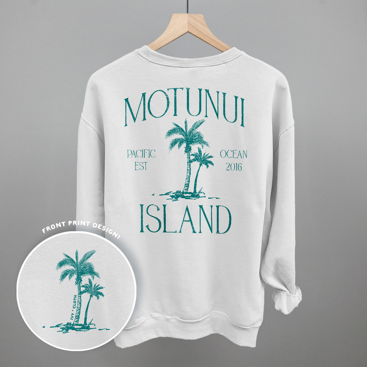 Motunui Island (Back Print)