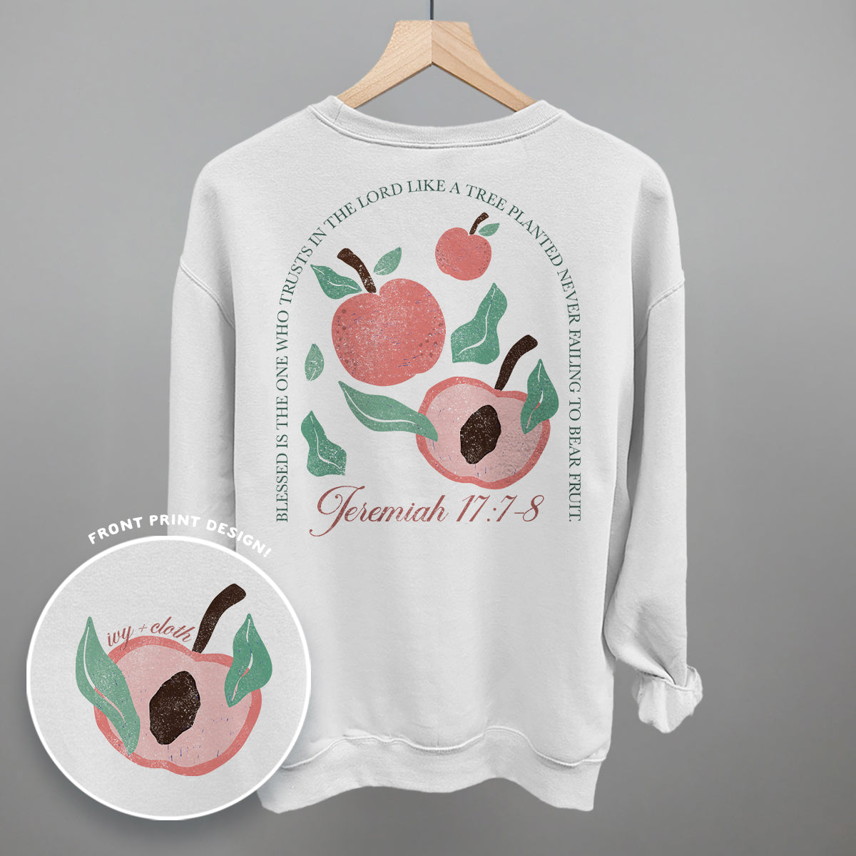 Trusts In The Lord Peaches (Back Print)