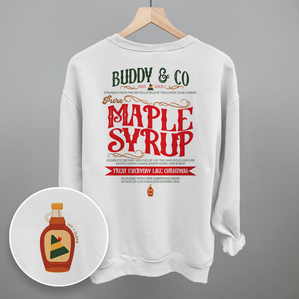 Buddy & Co Maple Syrup (Back Print)