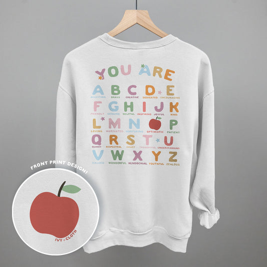 You Are (Alphabet Letters) (Back Print)