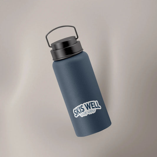 Skis Well With Others (Decal)