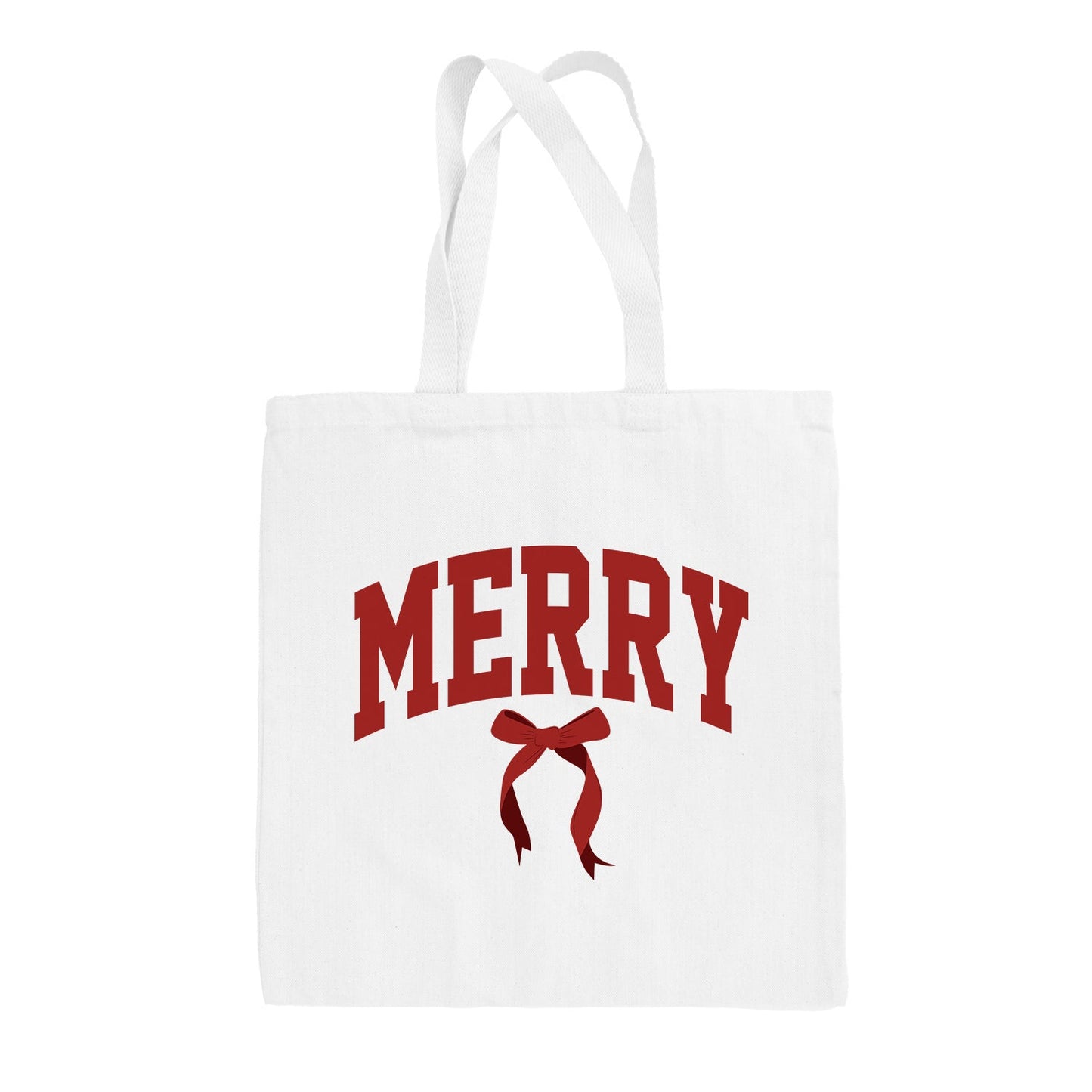 Merry Arch + Bow Tote Bag