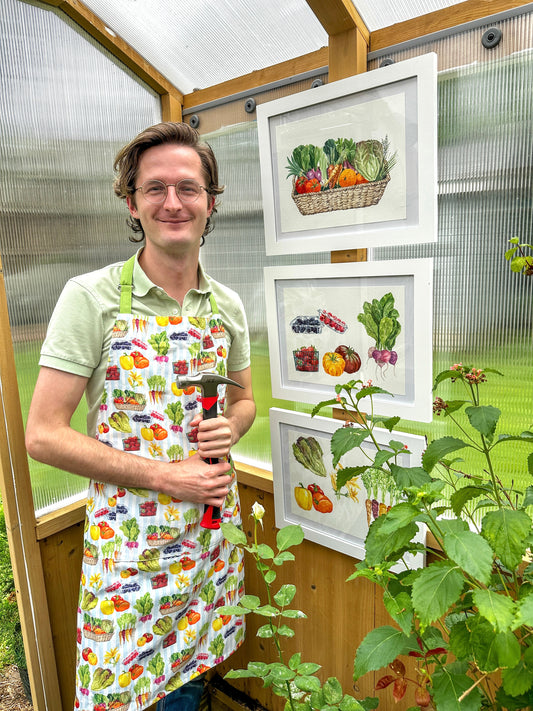 Vegetable Pattern Apron