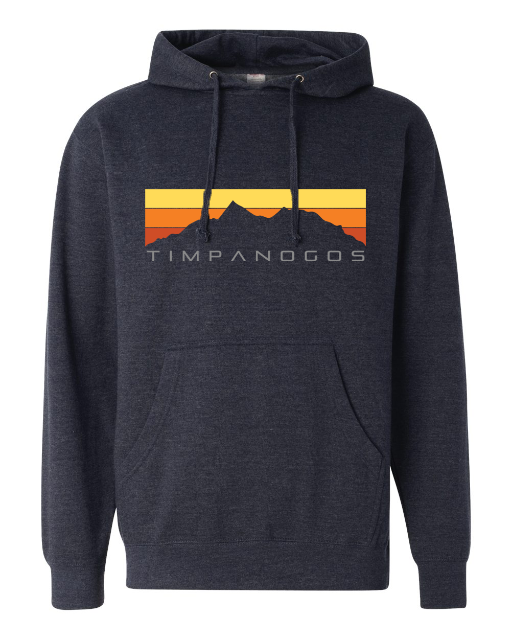 Retro Mountain Classic (warm) - Mountain Blend Hoodie