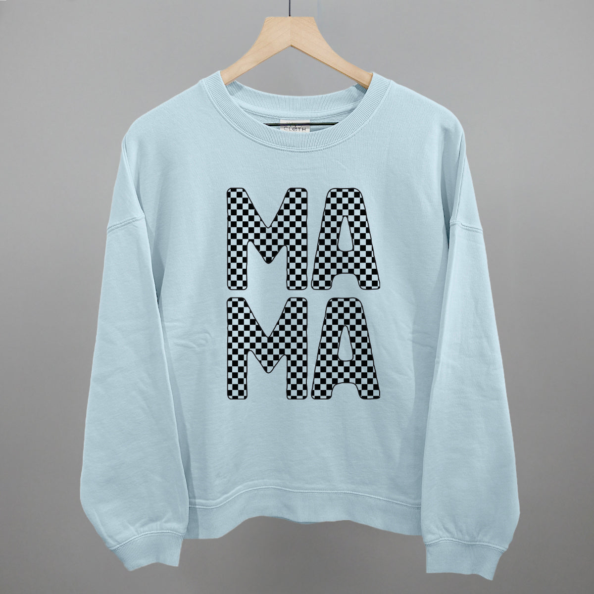 Mama Stacked Checkered