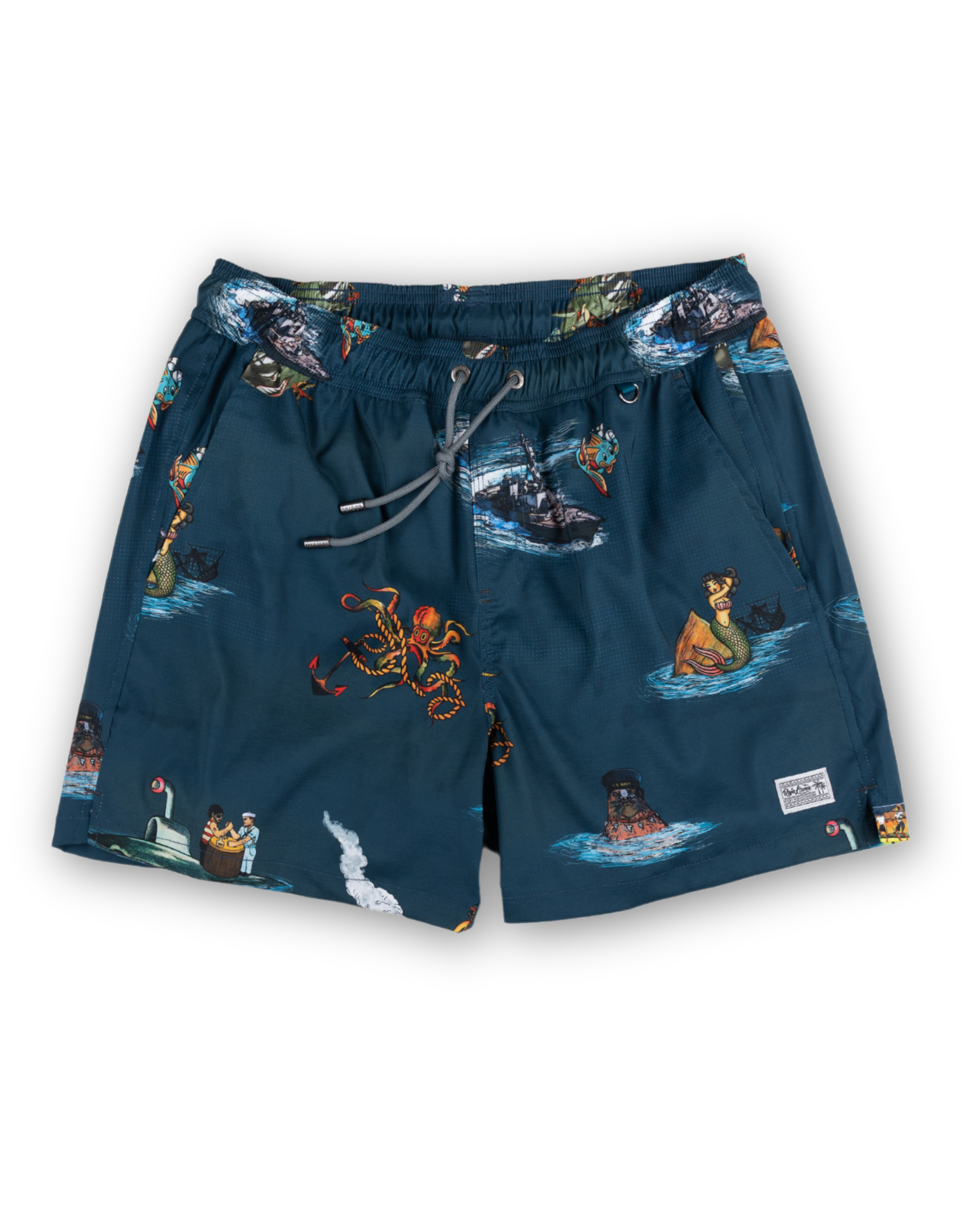 SAILOR STORIES - NAVY STRETCH SWIMSUIT