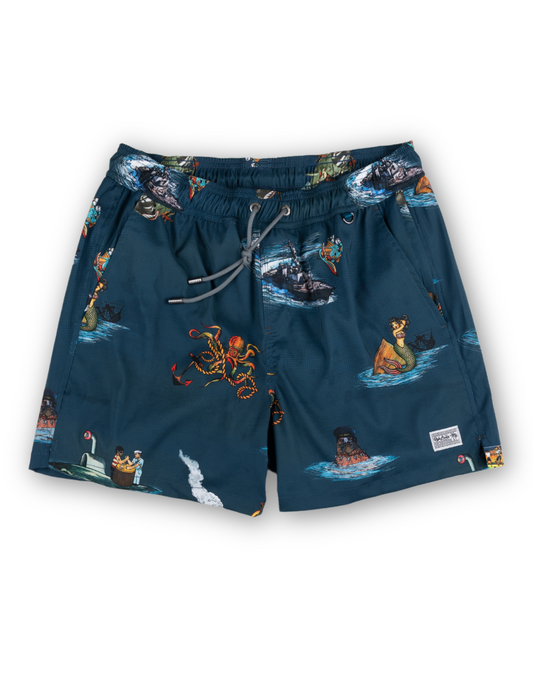SAILOR STORIES - NAVY STRETCH SWIMSUIT