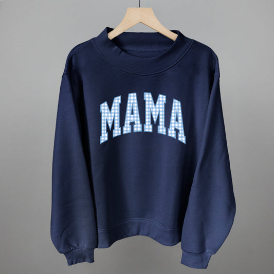 Mama Blue Gingham Arch