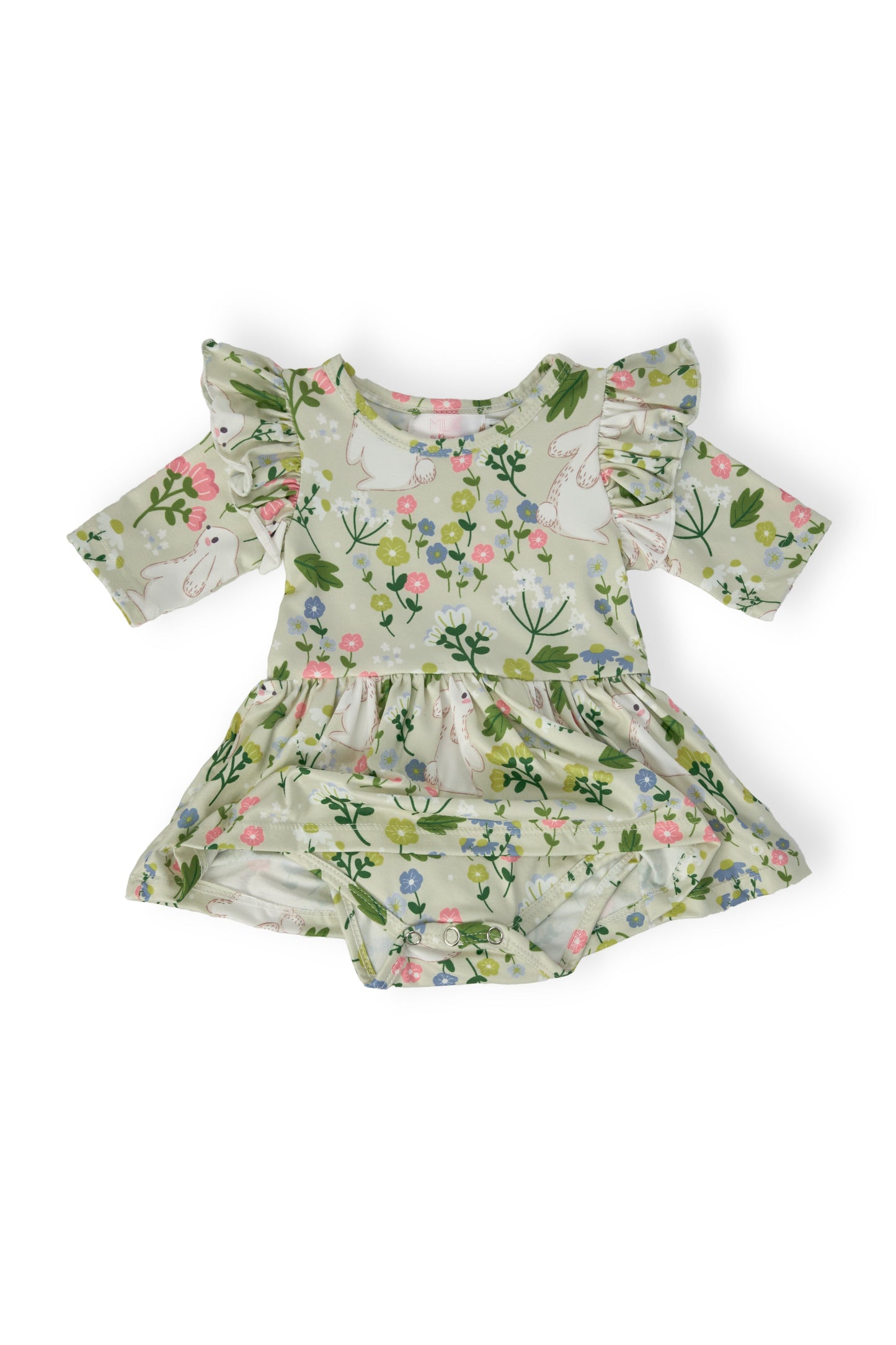 No Bunny Like You Twirl Flutter Bodysuit