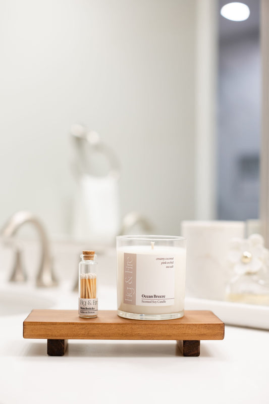 Ocean Breeze Soy Candle (Natural, Vegan & Non-Toxic)