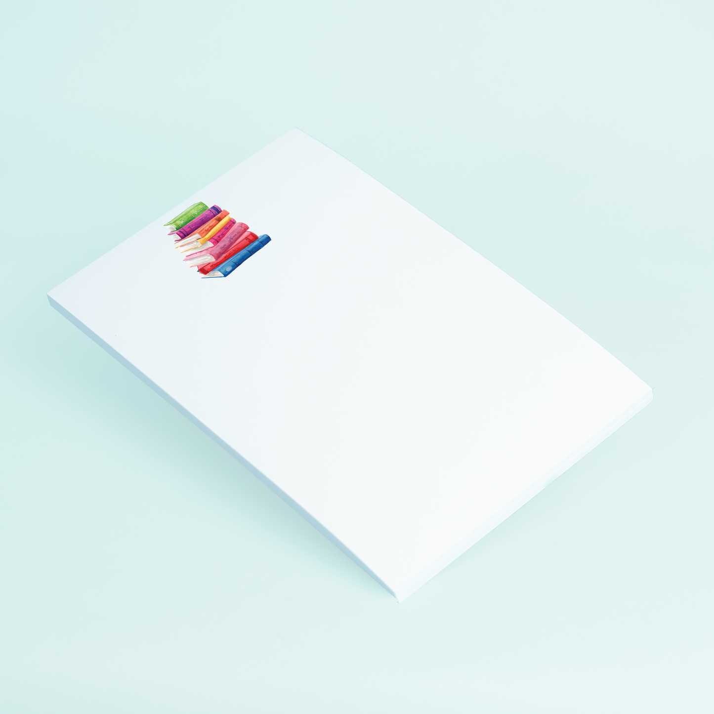 Pastel Book Stack