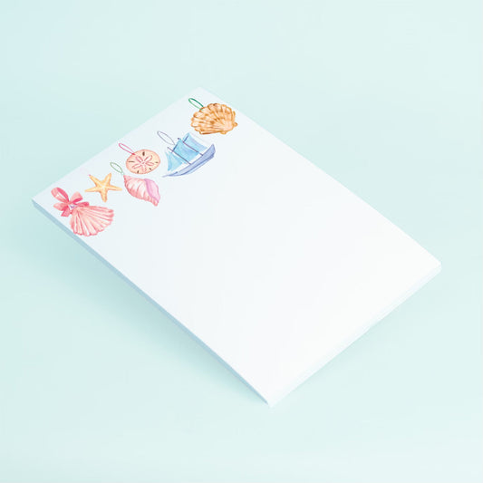 Seashell Ornaments Notepad