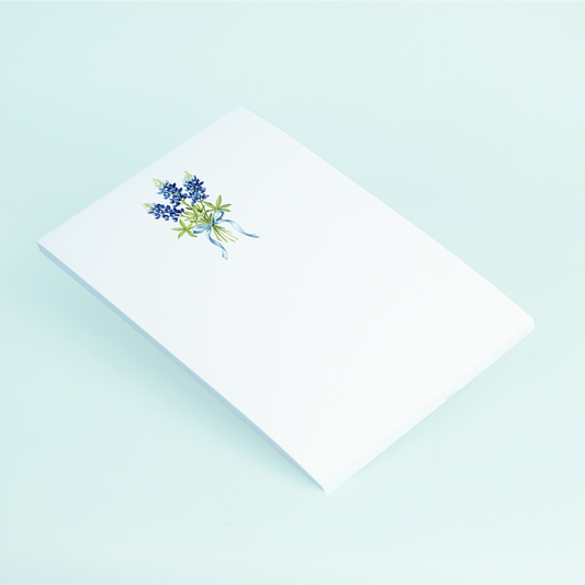 Bluebonnet Bouquet Notepad