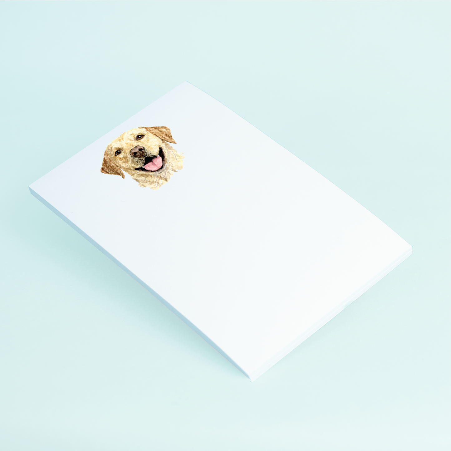 Golden Retriever Portrait Notepad