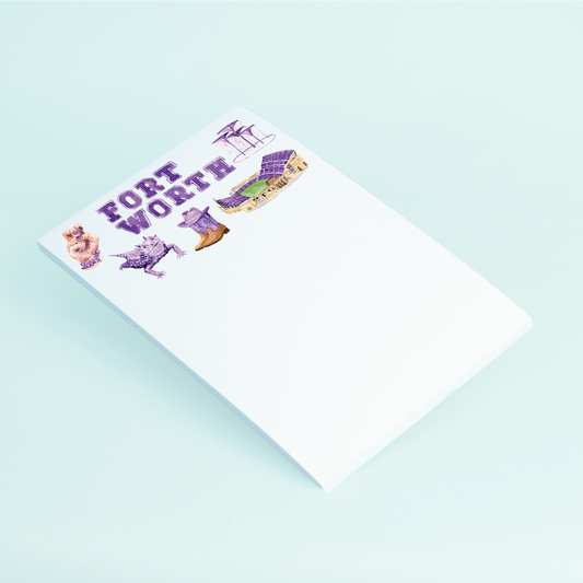 Fort Worth Pattern Notepad