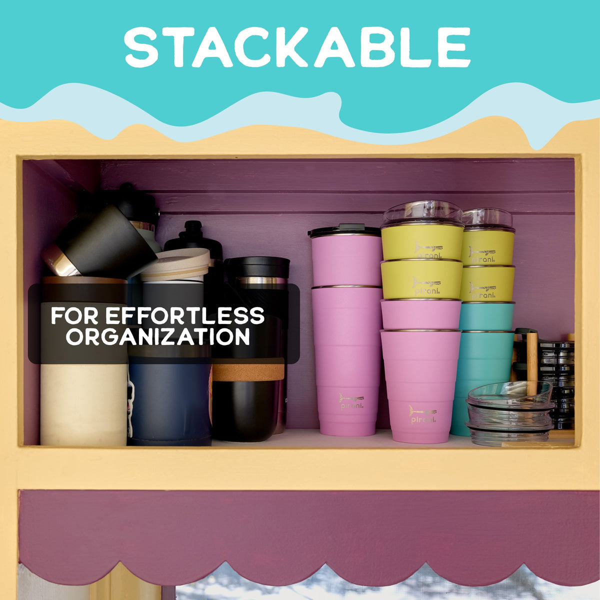 26oz Stackable Tumbler