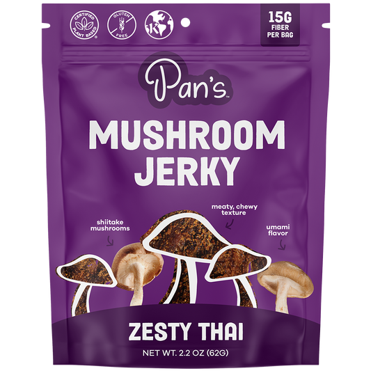 Zesty Thai Mushroom Jerky