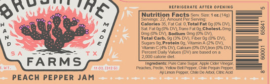 Peach Pepper Jam