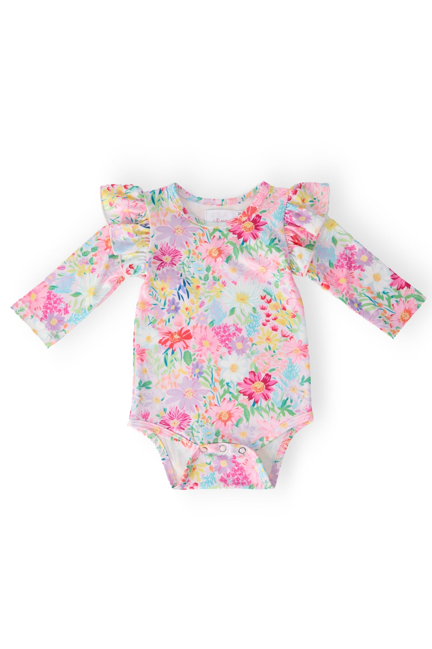 Field of Flowers L/S Flutter Bodysuit
