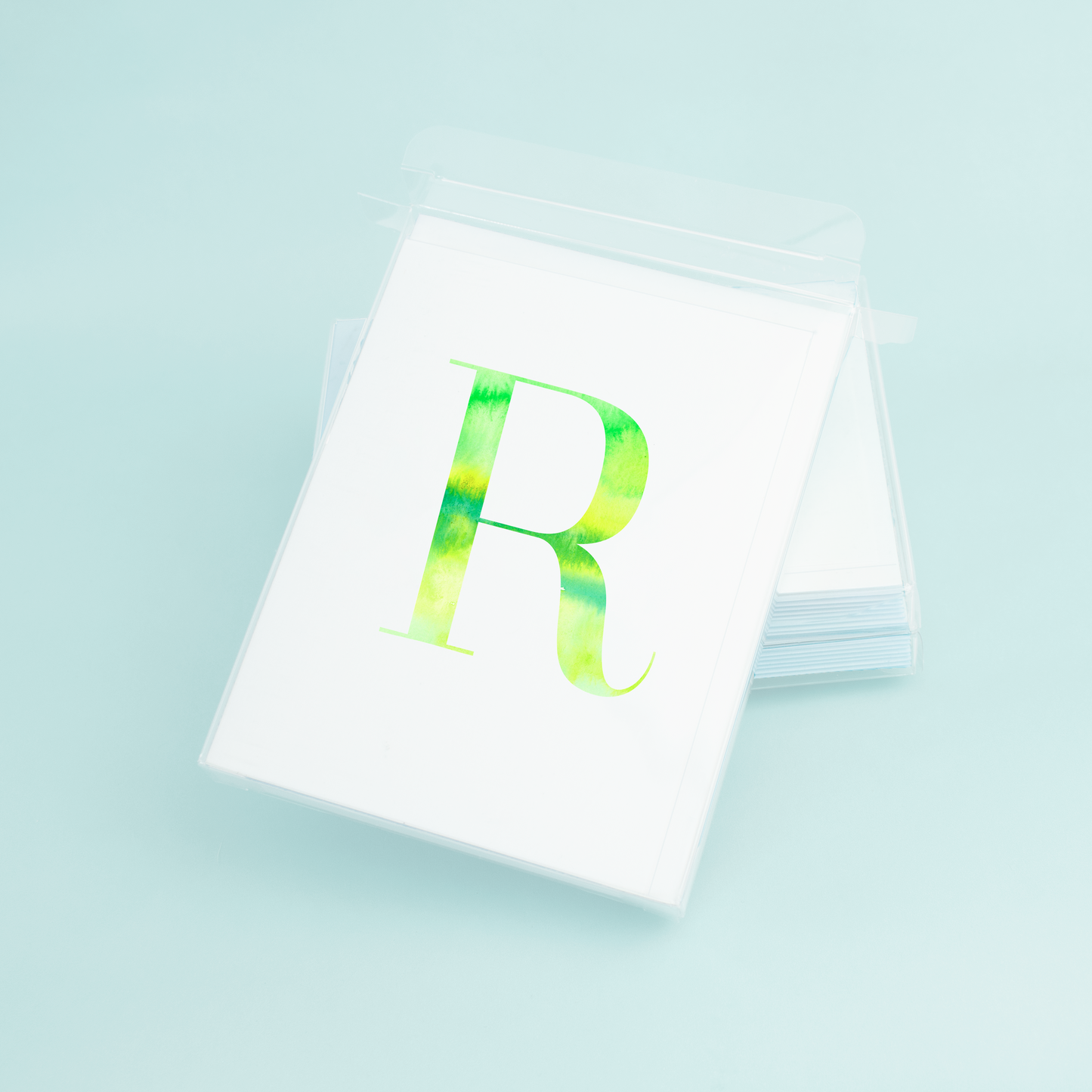R Folded Card