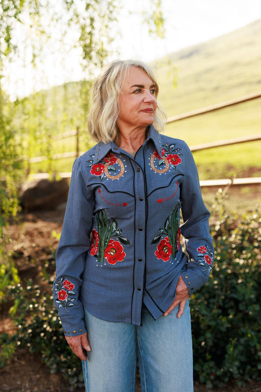 Denim Daydream Button Up