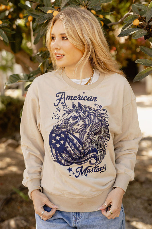 American Mustang Pullover