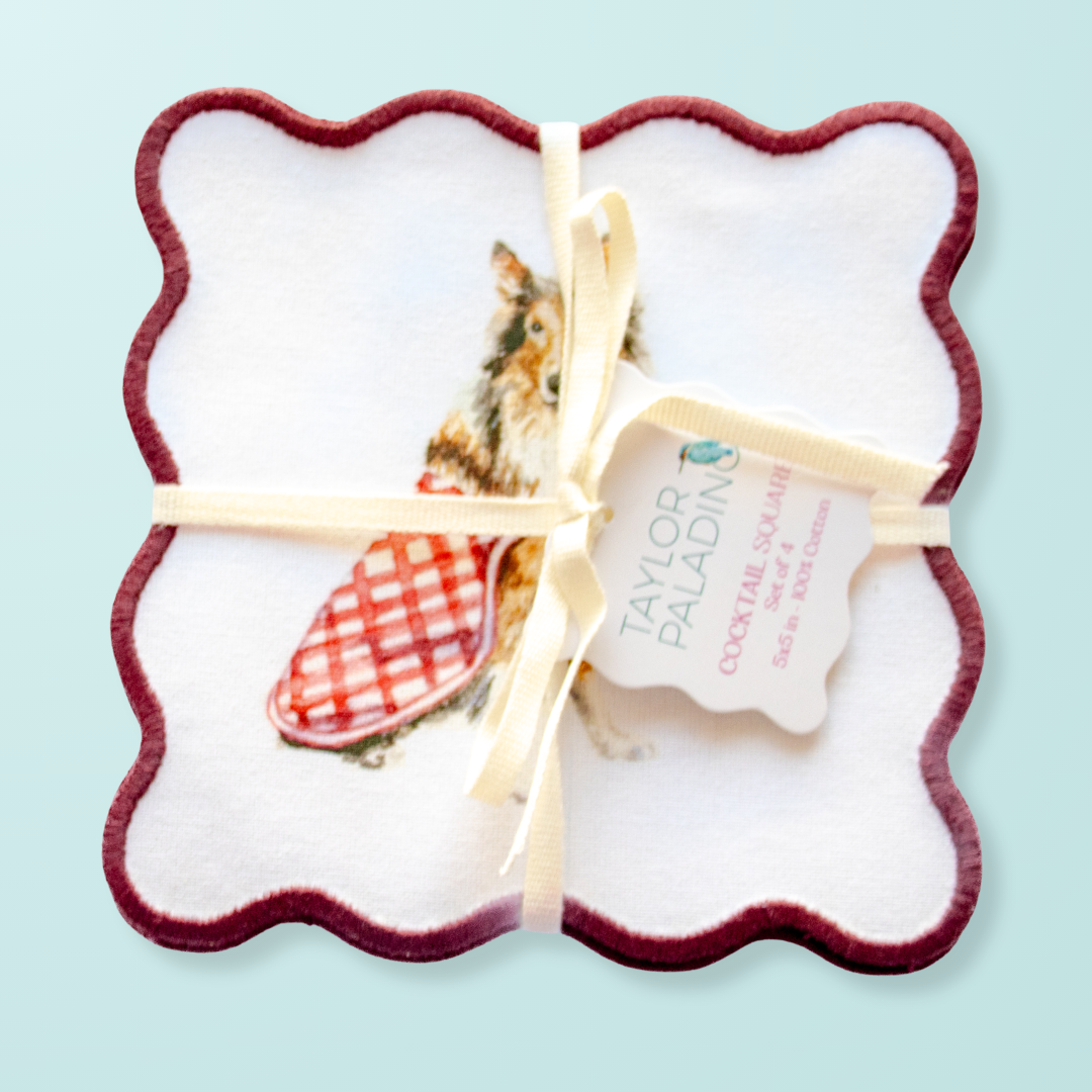 Collie Cocktail Squares