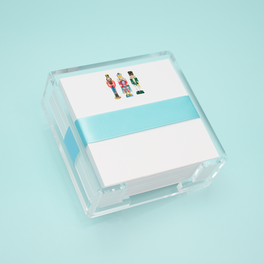 Nutcracker Drummers Square Desk Set