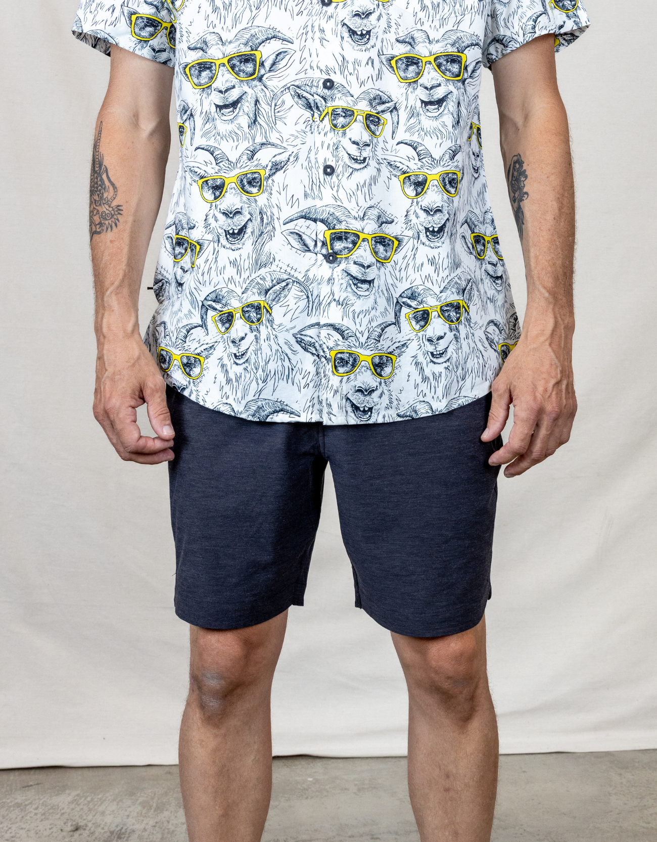 MAGELLAN EXPLORER SHORTS - BLACK HEATHER