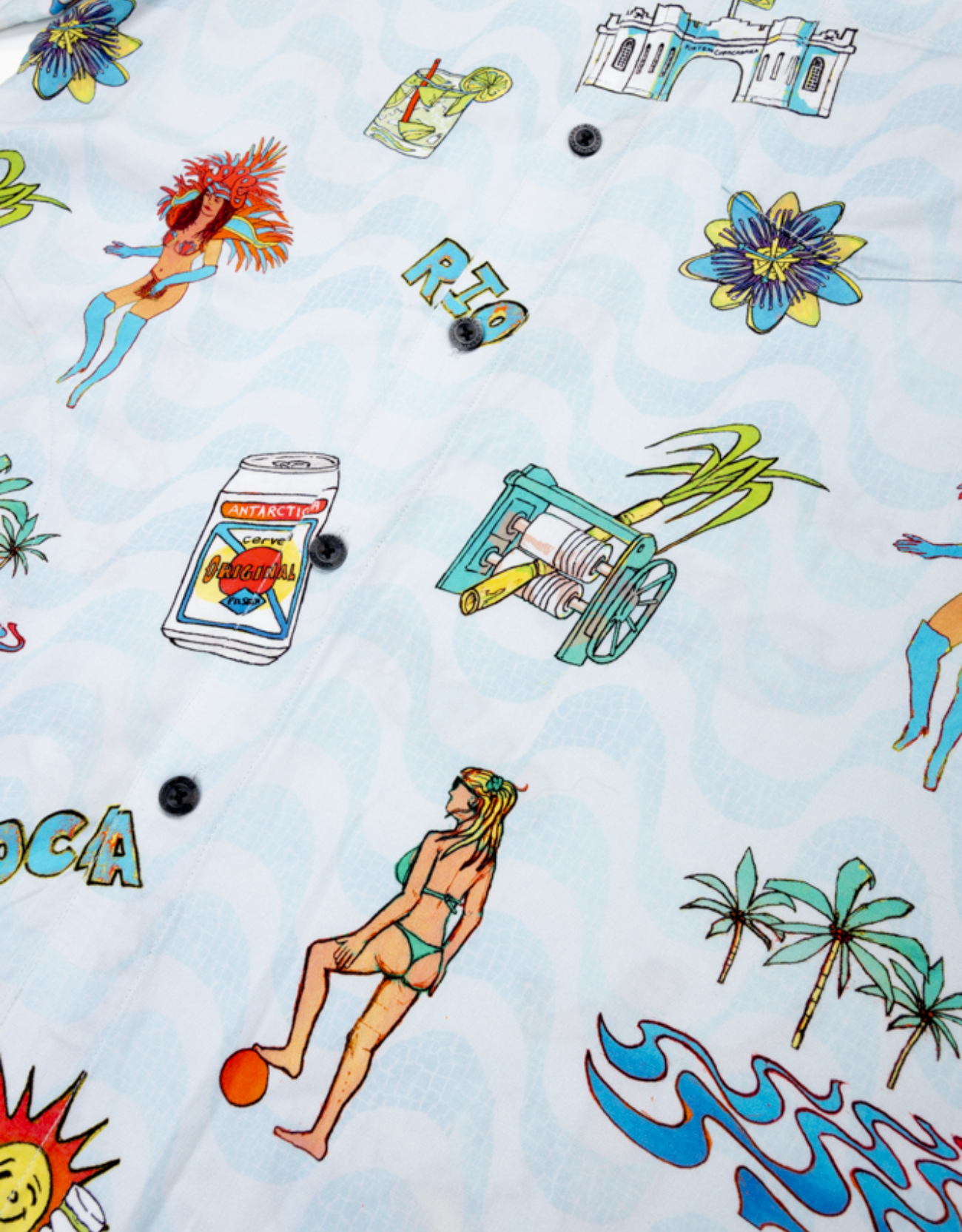 BRAZILIAN TREATS - NIGHTHAWK™ BUTTON UP