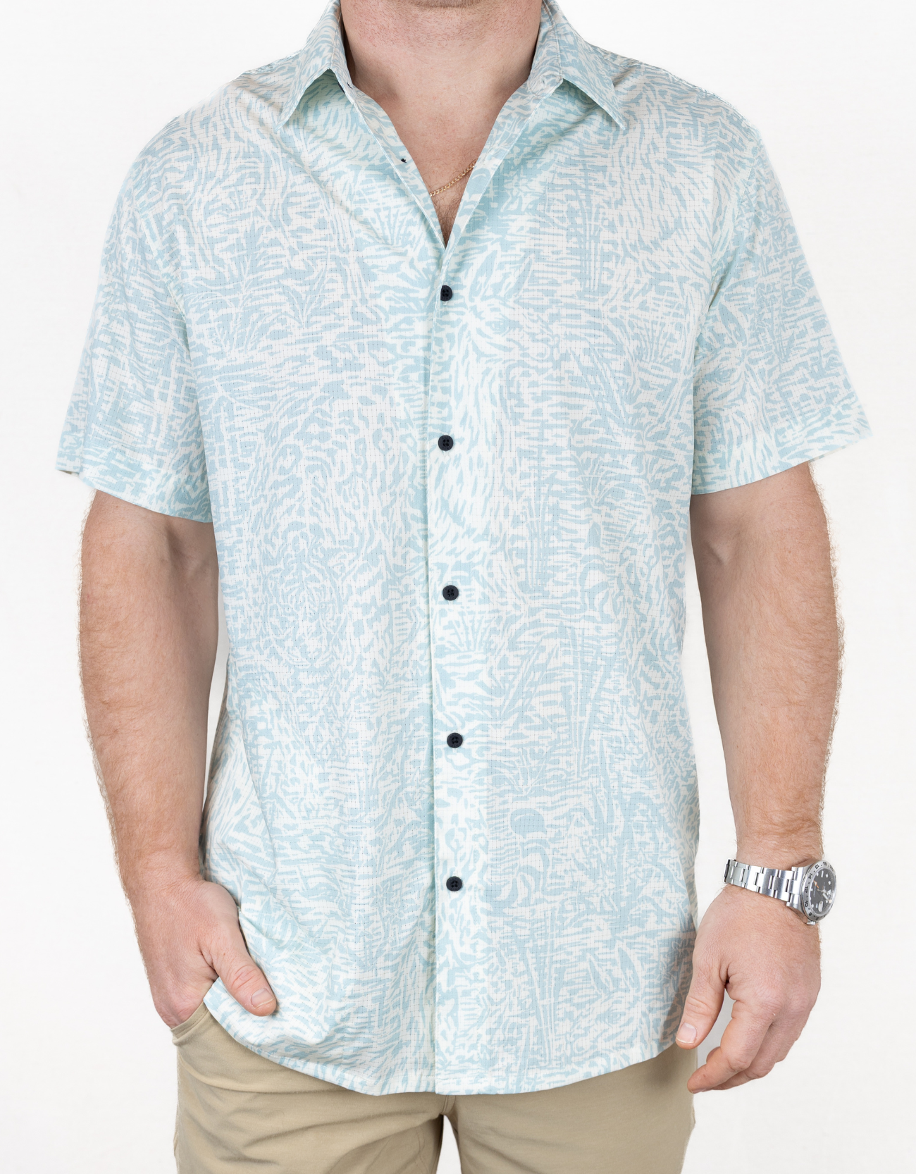 HIDDEN LLAMA - MOJAVE BUTTON UP