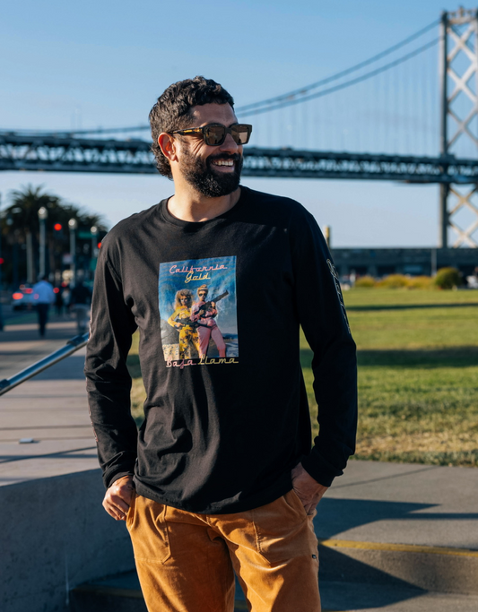 CALIFORNIA GOLD - LONG SLEEVE PRIMO GRAPHIC TEE