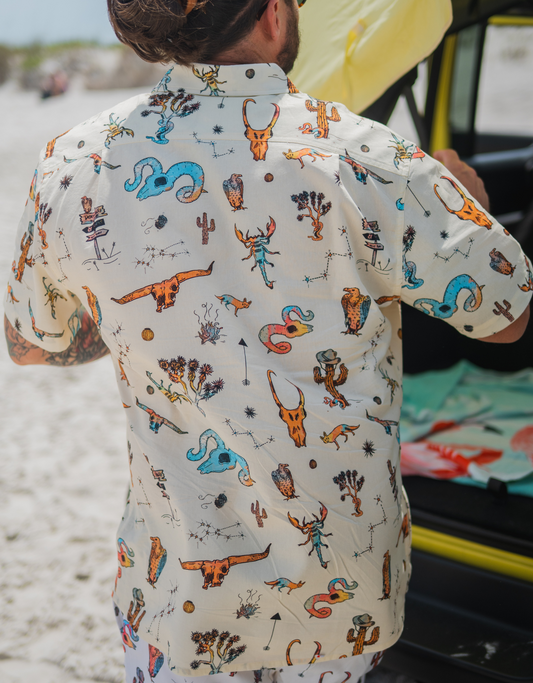 DANGEROUS DESERT - 7-SEAS™ BUTTON UP