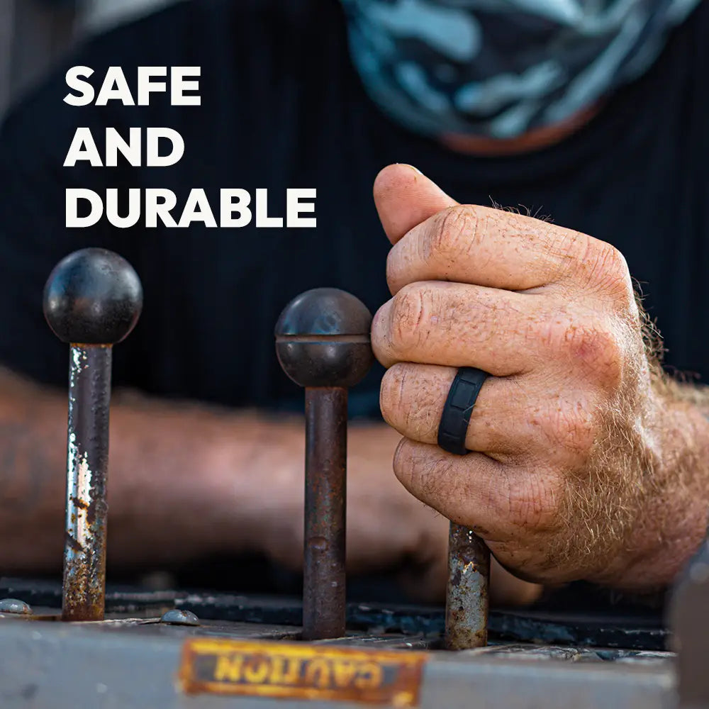 Chisel Silicone Ring