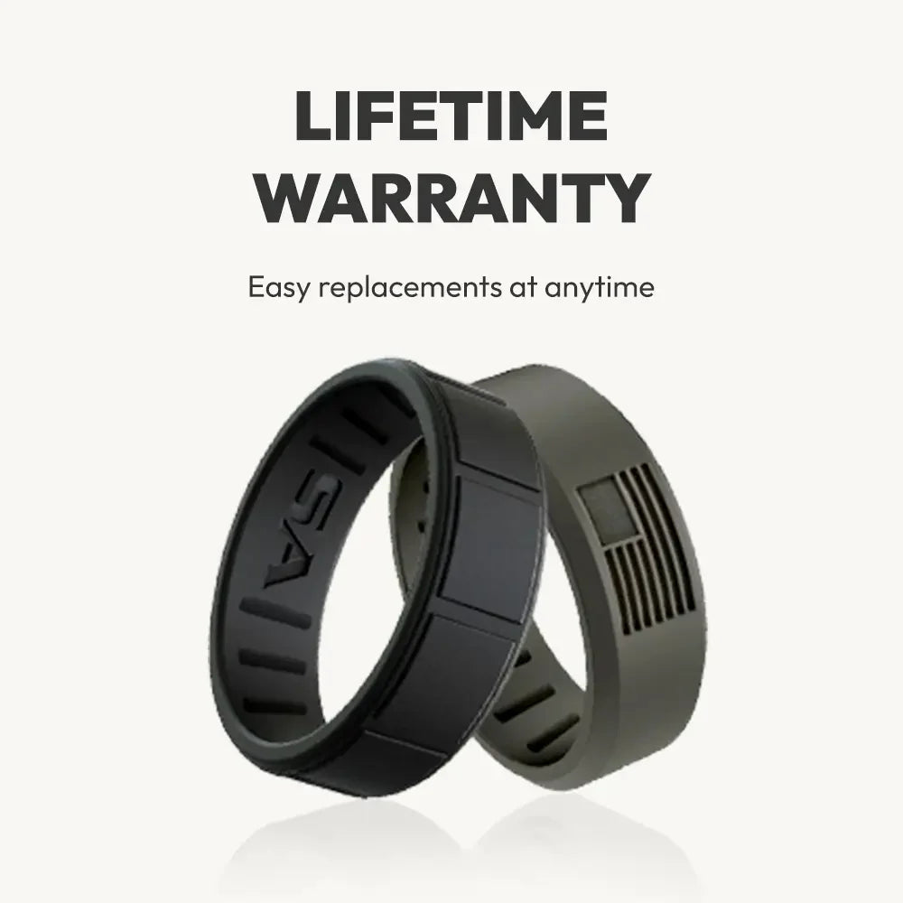 Chisel Silicone Ring