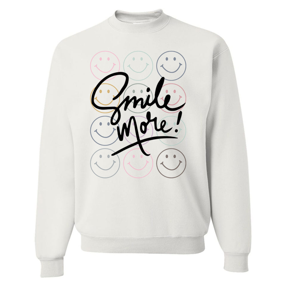 'Smile More' Crewneck Sweatshirt